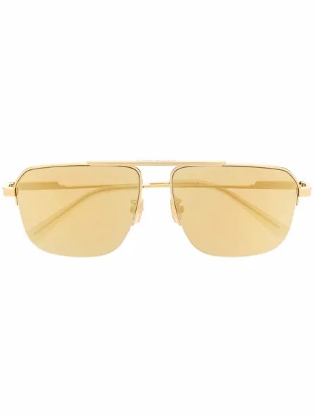 Bottega Veneta Eyewear солнцезащитные очки-авиаторы