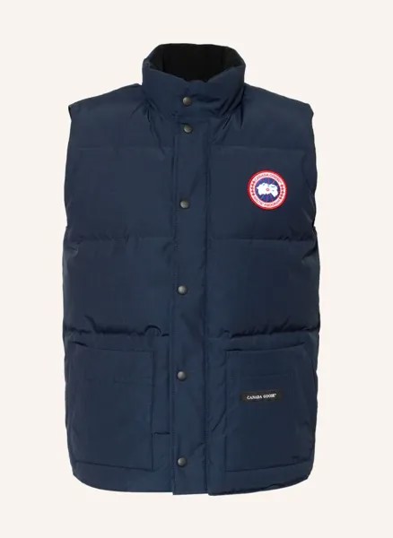 Пуховик фристайл Canada Goose, синий