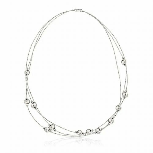 Цепь серебро, 925 проба, длина 50 см, серебряный