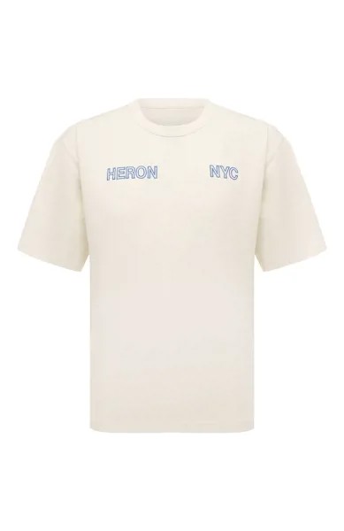 Хлопковая футболка Heron Preston