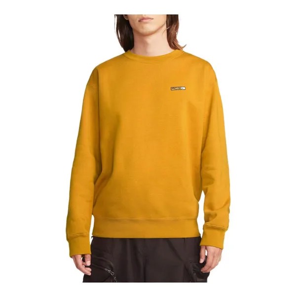 Толстовка Nike ACG embroidered logo patch sweatshirt 'Orange', оранжевый