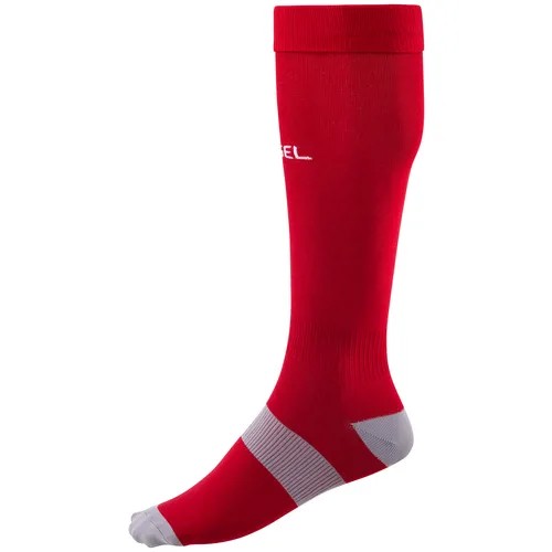 Гетры футбольные Jögel JA-006 Essential, красный/серый - 38-41