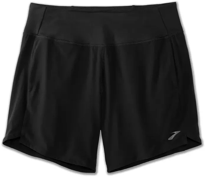 Женские шорты Brooks Chaser 7 дюймов, черный