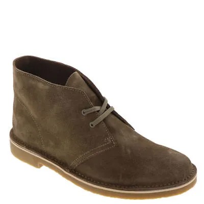 Мужские ботинки Clarks Bushacre3 9.5 2E US — песочный/замша