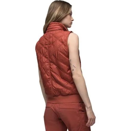 Флисовый жилет Esla женский prAna, оранжевый