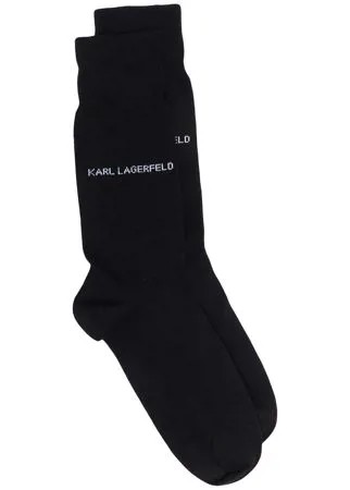 Karl Lagerfeld носки Essential вязки интарсия с логотипом