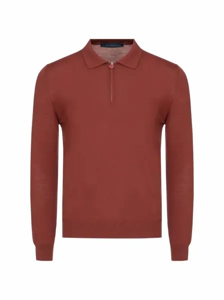 Шерстяное поло с длинными рукавами Kiton