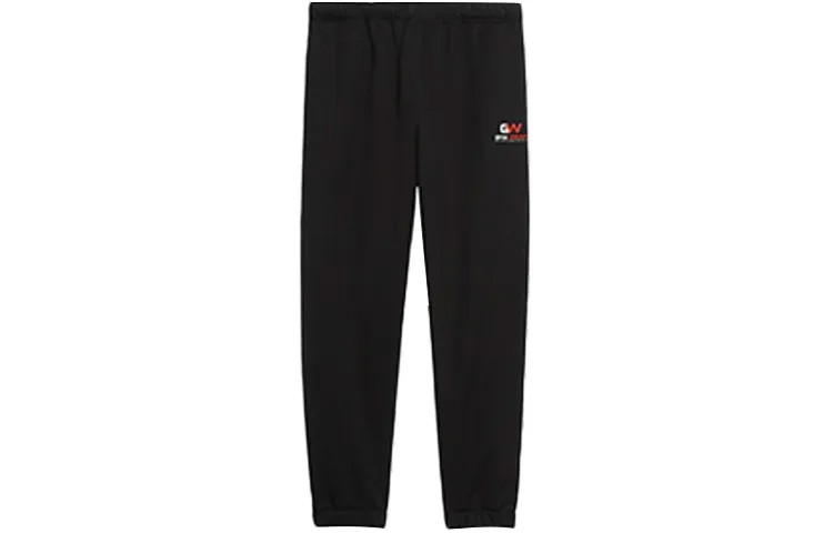 Balenciaga Мужские трикотажные спортивные штаны, цвет Black