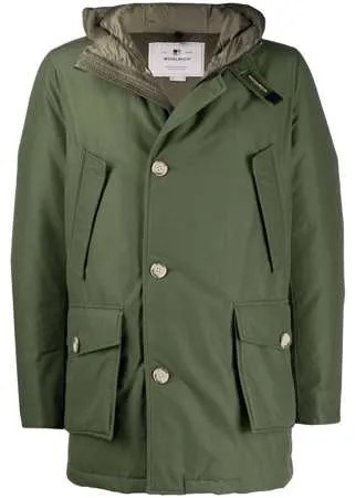 Woolrich пуховик с капюшоном