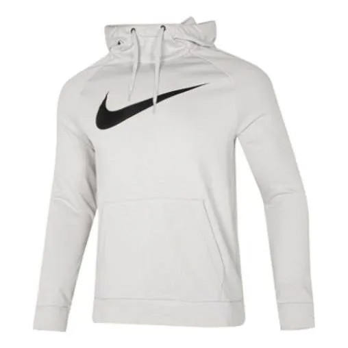 Толстовка Men's Nike Casual Sports Logo Hooded Breathable Pullover White, белый