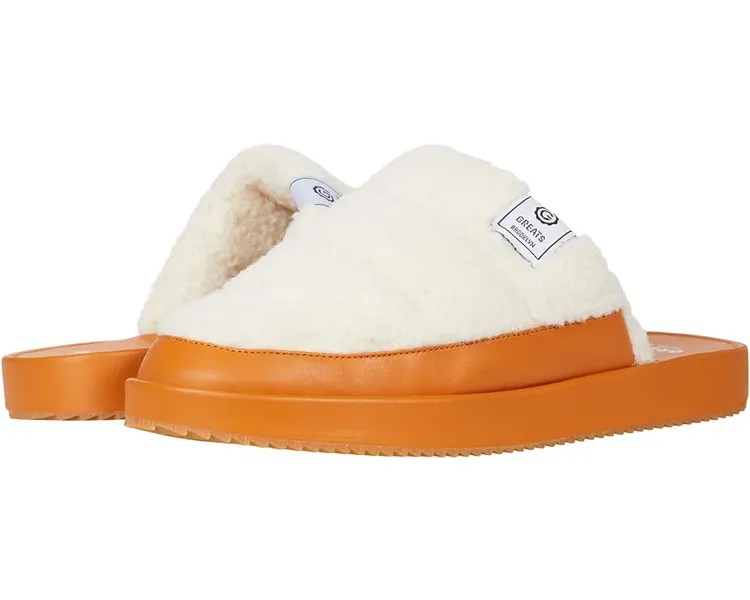Домашняя обувь GREATS Foster Slipper, цвет Natural Plush