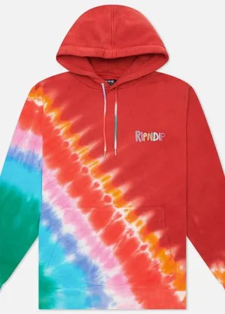 Мужская толстовка RIPNDIP OG Prisma Embroidered Hoodie, цвет красный, размер XL