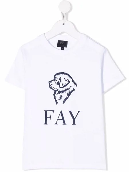 Fay Kids футболка с логотипом