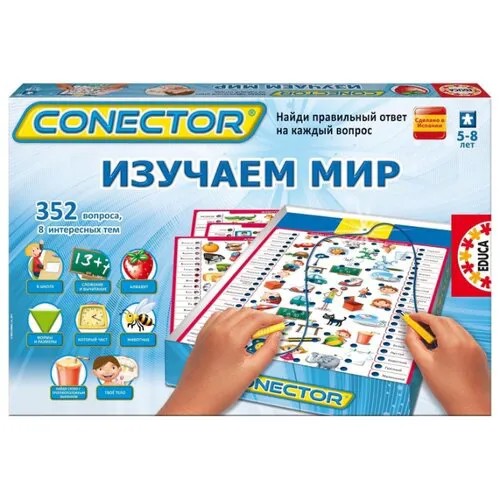 Настольная игра Educa Электровикторина Изучаем мир 17490