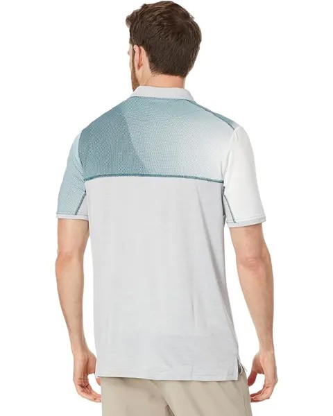 Поло Oakley Sand Block Polo, цвет Oil Blue