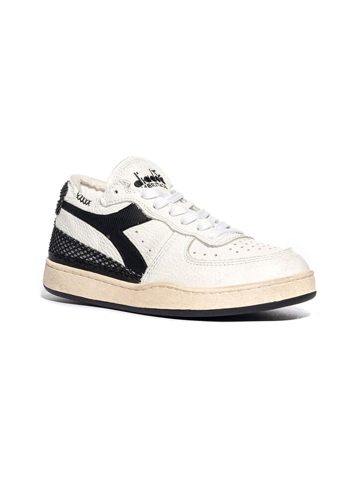 Кроссовки на шнуровке Diadora, цвет weiß/schwarz