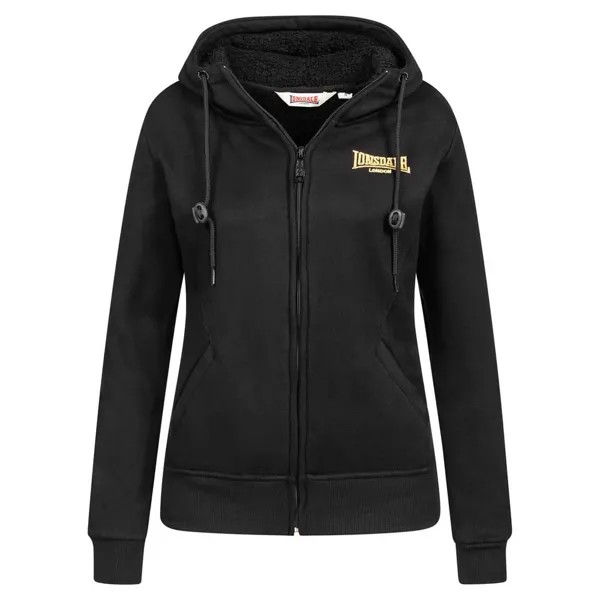 Толстовка Lonsdale Zennor Full Zip, черный