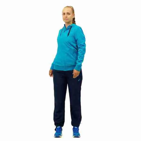 Спортивный костюм женский Asics 142916-0860 голубой XS