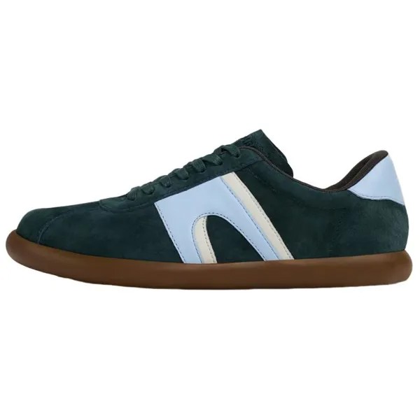 Кроссовки CAMPER Skateboarding Shoes Men Low-top Orbit Green/Ash Gray/Ash Gray, зеленый