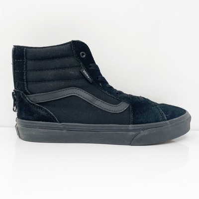Vans Boys Sk8 Hi 721356 Черные повседневные кроссовки, размер 5