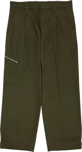 Брюки OAMC Sport Pants 'Dark Moss', зеленый
