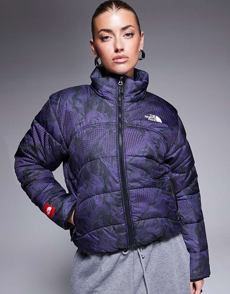 Северная стена – Семь вершин TNF 2000 – Степная куртка в Лиле с Бергмотивом