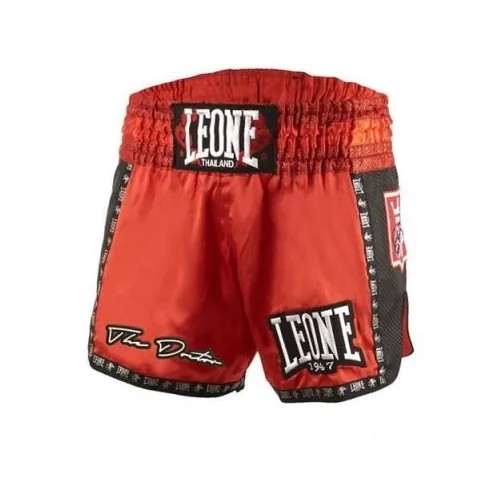 Шорты для тайского бокса Leone AB753 The Doctor Red (M)