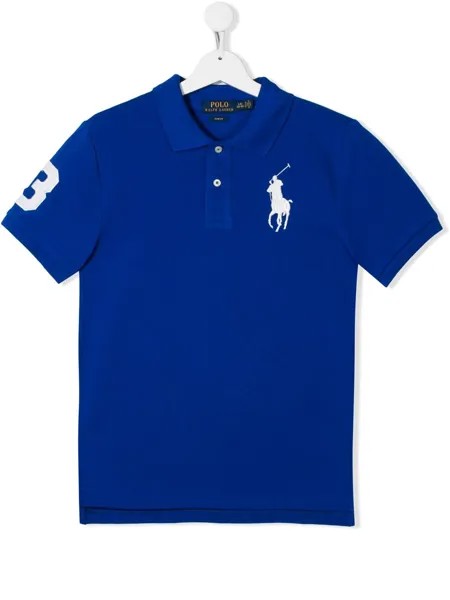 Ralph Lauren Kids рубашка-поло Big Pony с логотипом