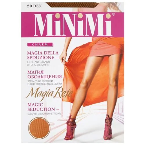 Колготки MiNiMi Magia Rete 20 den, размер 3-M, noce (коричневый)