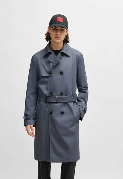 Тренч MALUK HUGO, цвет open blue two