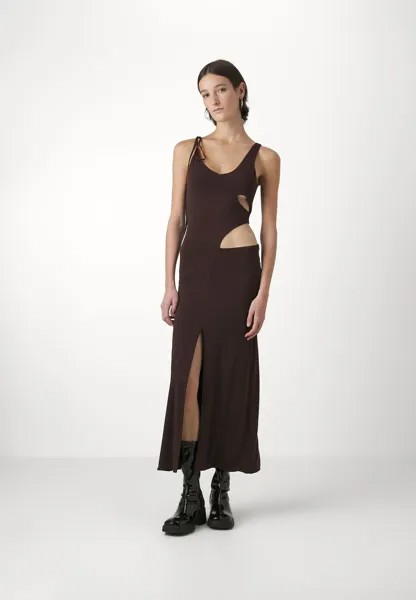 Вечернее платье DRESS LONG Materiel, коричневый