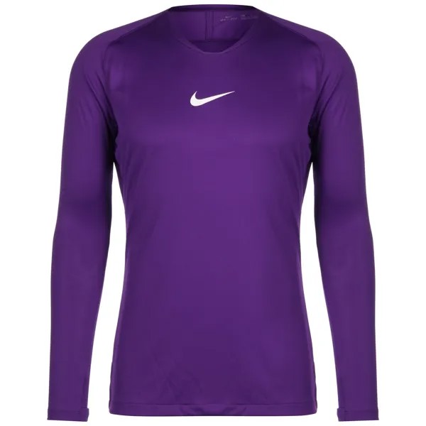 Лонгслив Nike Dry Park First, цвет lila/weiß