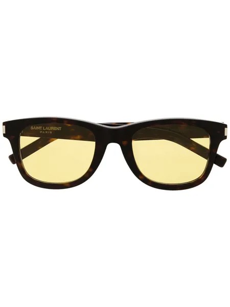 Saint Laurent Eyewear солнцезащитные очки в квадратной оправе