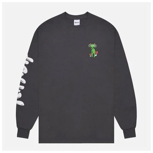Лонгслив RIPNDIP, хлопок, размер M, серый