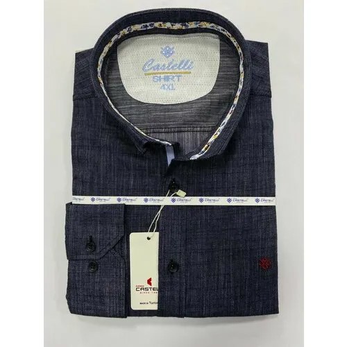 Рубашка Castelli, размер 2XL, синий