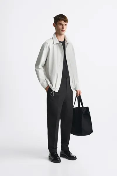 Ветровка мужская ZARA 07380701 серая XL (доставка из-за рубежа)