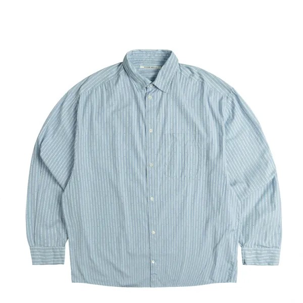 Рубашка Rofus Oversized Shirt Wood Wood, синий