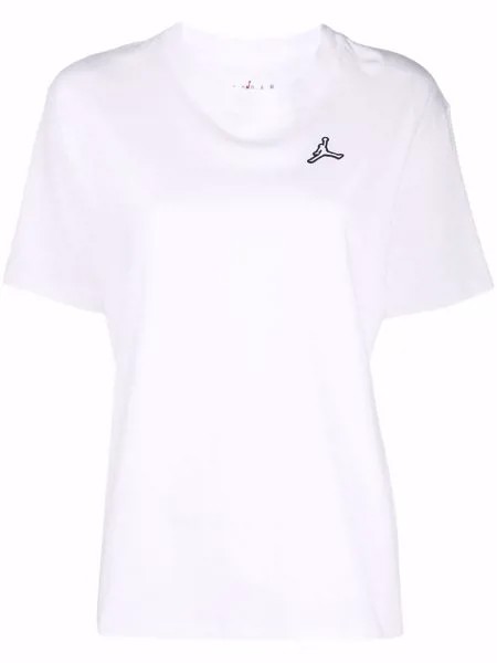 Jordan футболка с вышитым логотипом