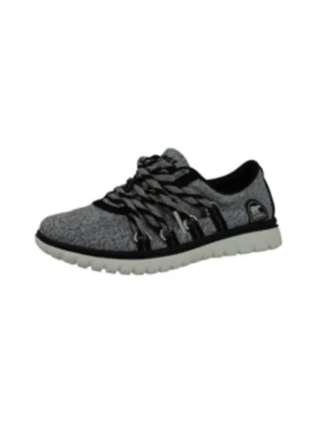Низкие кроссовки Sorel Damen Fashion NL2328 010 TIVOLI GO Black Schwarz Grau, черный