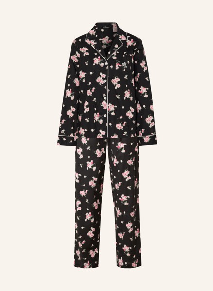 Пижамы Lauren Ralph Lauren, черный