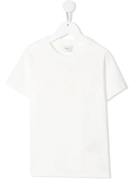 Fendi Kids logo lettering T-shirt