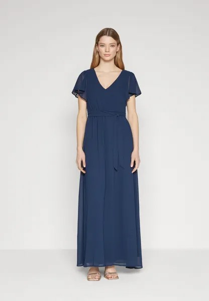 Платье для выпускного вечера VIMICADA V NECK MAXI DRESS VILA, цвет navy blazer