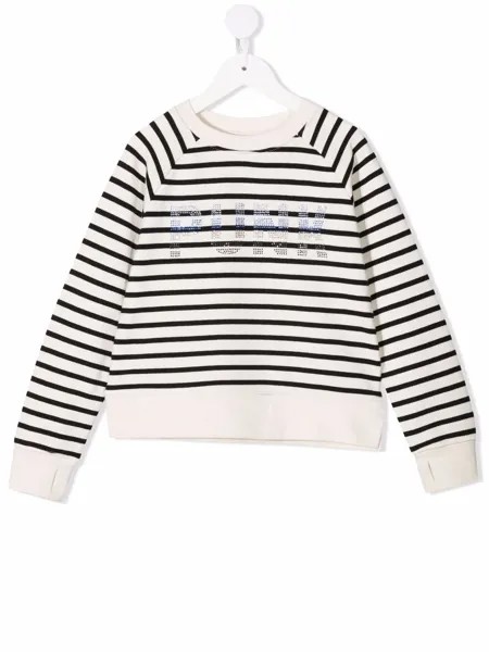 Zadig & Voltaire Kids толстовка Susan в полоску