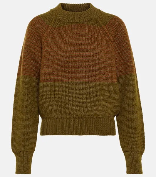Шерстяной свитер TOD'S, коричневый