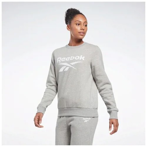 Свитшот Reebok RI BL Fleece Crew, размер S, серый