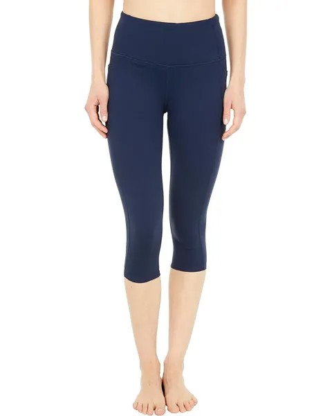 Леггинсы SKECHERS GO WALK High Waisted Capri, темно-синий