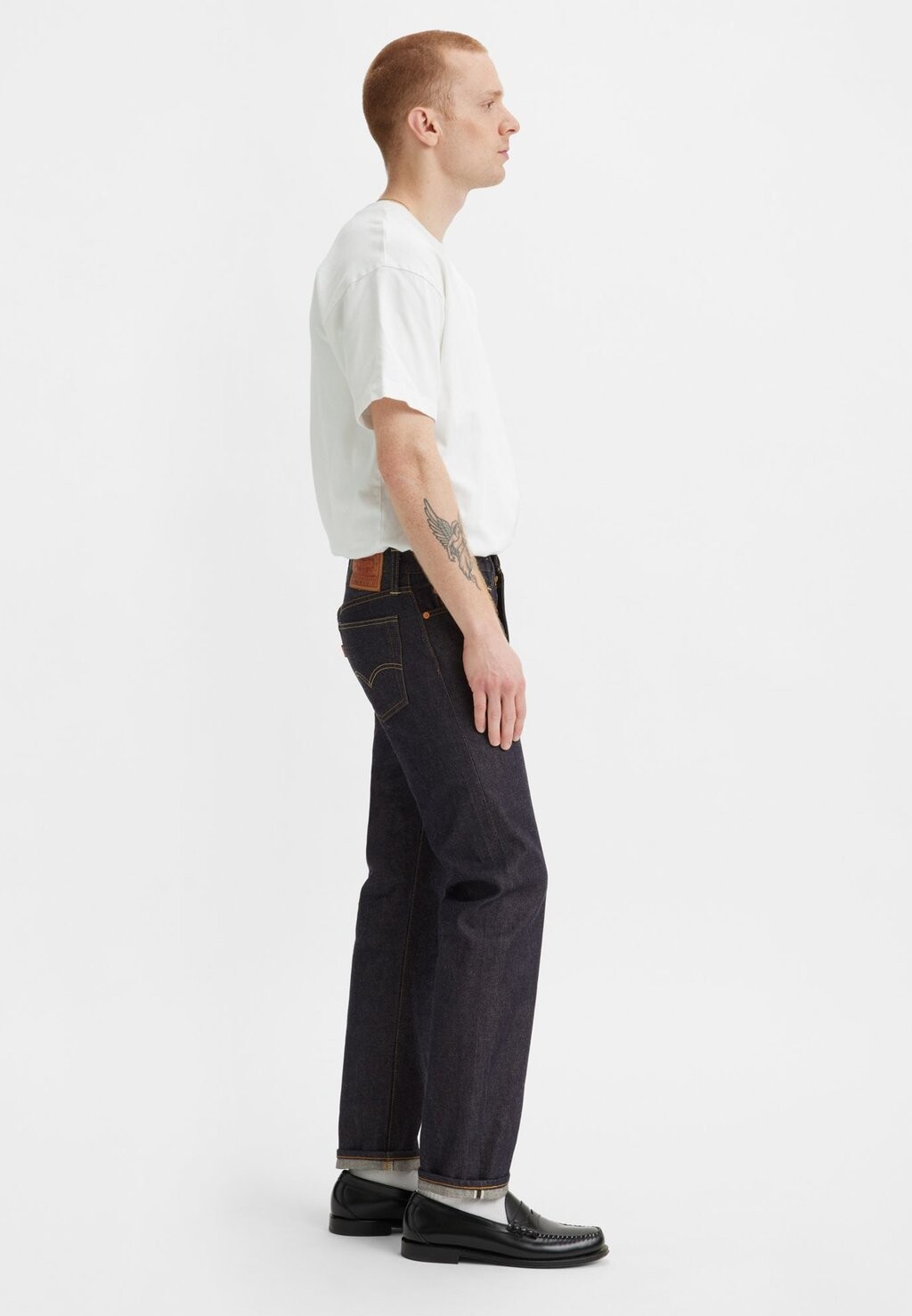 Прямые джинсы LVC 1954 501 JEANS Levi's, темно-синий