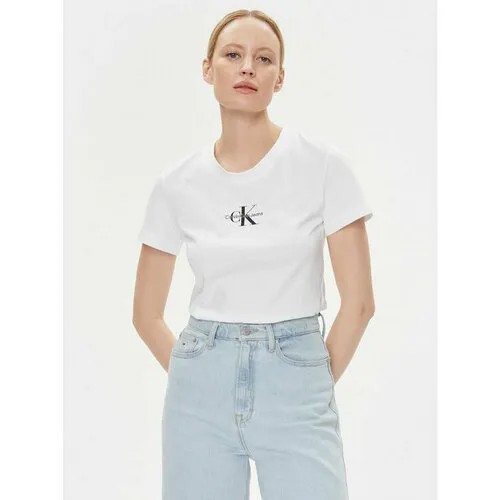 Футболка Calvin Klein Jeans, размер 3XL [INT], белый