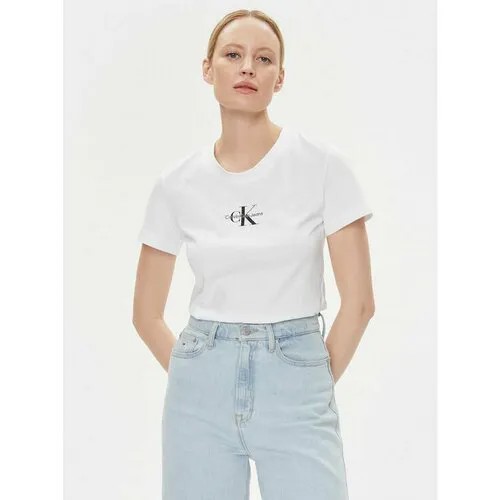 Футболка Calvin Klein Jeans, размер L [INT], белый