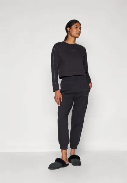 Пижамный топ FRENCH TERRY LOGO SWEATSHIRT Calvin Klein, черный